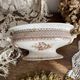 Antique vegetable dish in English ironstone "Princess Alexandra"
