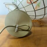 Vintage mother-of-pearl and brass pendant/chandelier