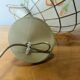Vintage mother-of-pearl and brass pendant/chandelier
