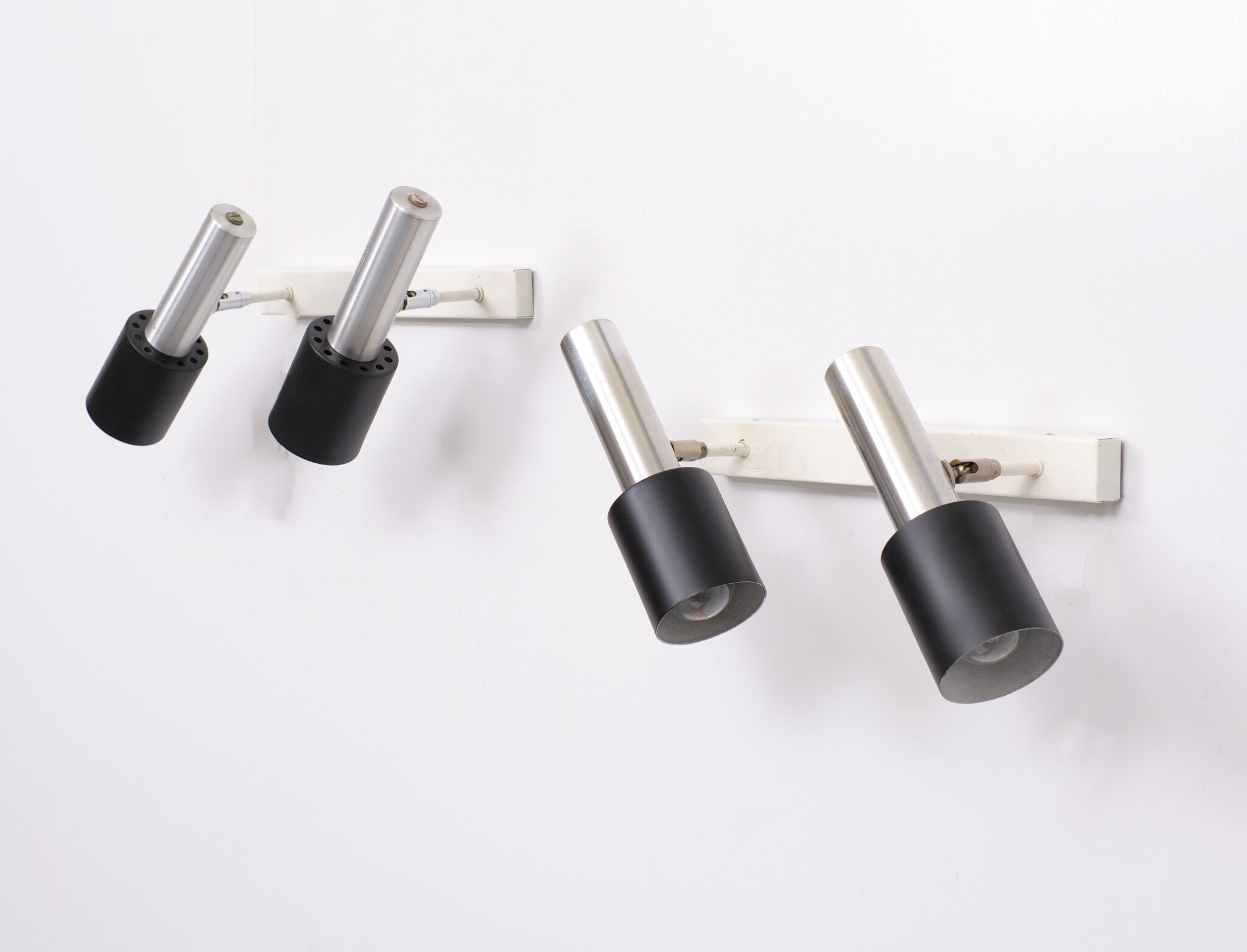 Set wall lamps 1970s dutch