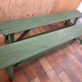 Pair of vintage benches