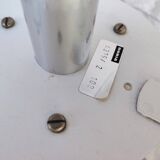 Large frosted glass chandelier Doria Leuchten 70's