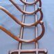Thonet wall-mounted coat and hat rack circa 1890, 5-pointed