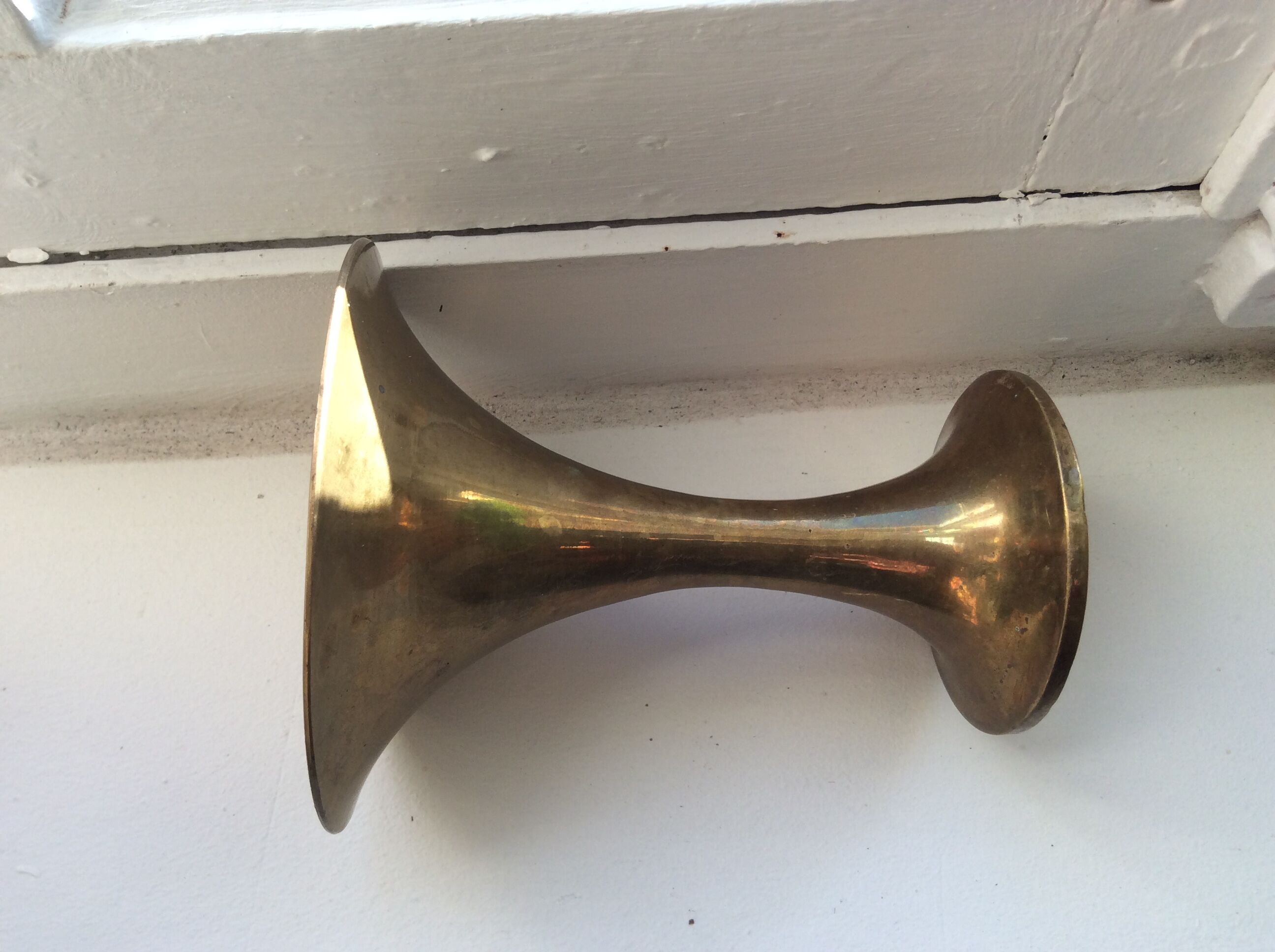 Brass candle holder