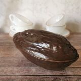 Ceramic box pod cocoa bean