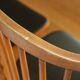 4 BAUMANN Tacoma chairs in black imitation leather and light beech