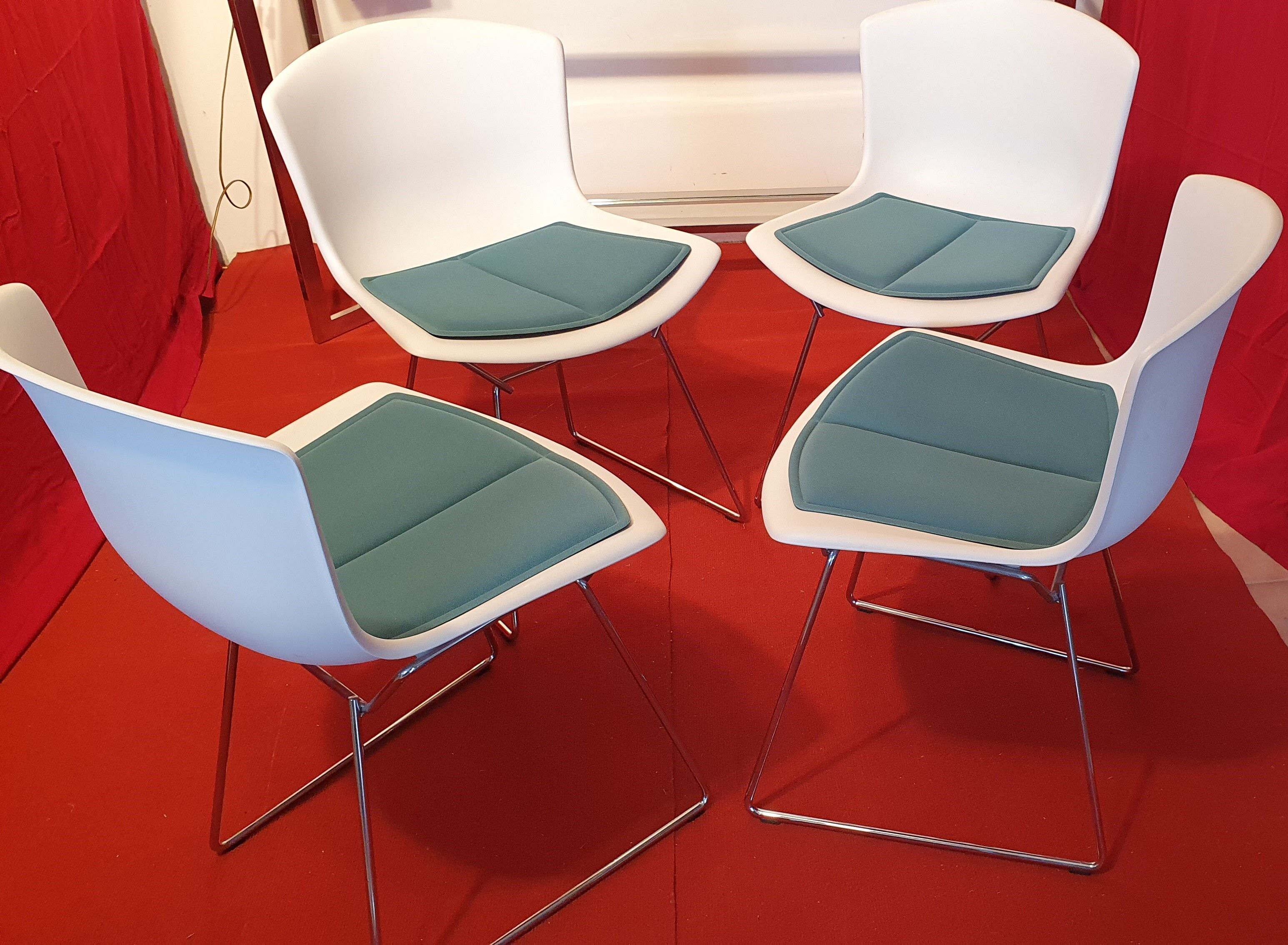 4 chairs by Bertoia Harry, Knoll edition