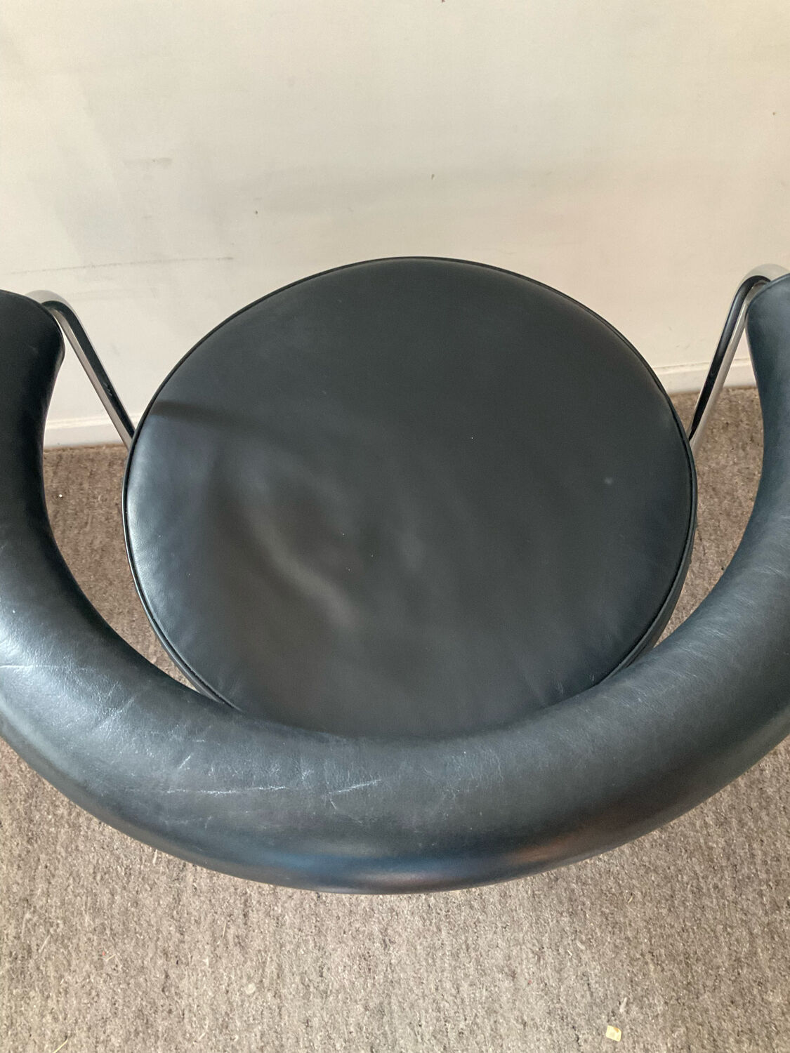 Swivel armchair of the 70