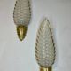Pair of Ezan plume wall lights