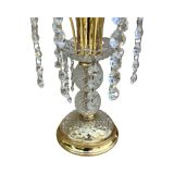 Table lamp, Hollywood Regency, Sölken Leuchten, Germany, 1980s.