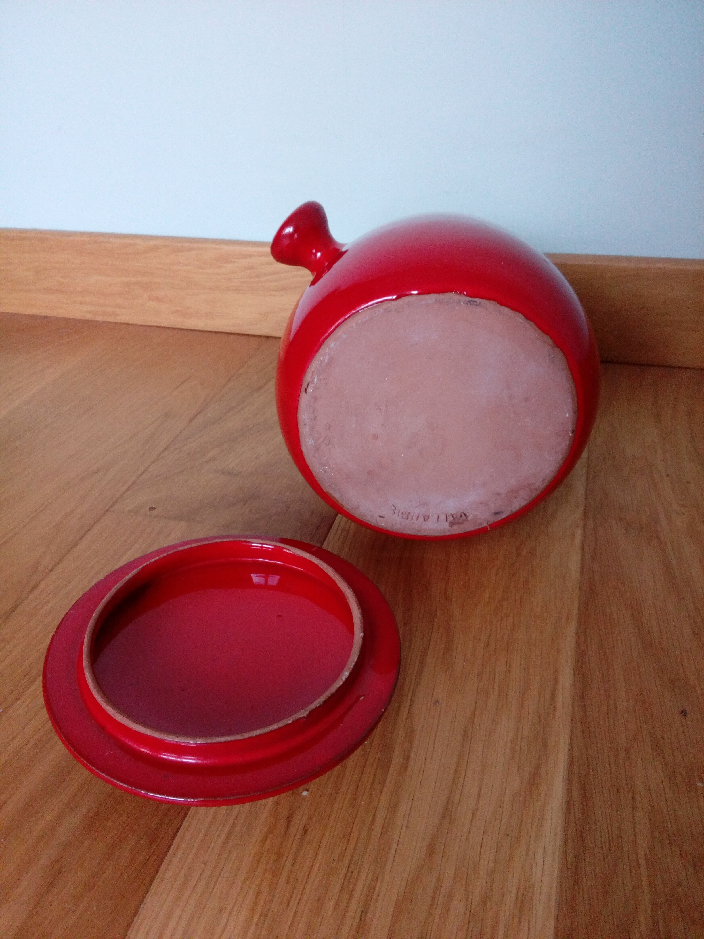 Pot with lid Vallauris