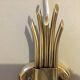 Brass wall light