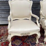 Pair of Italian-style armchairs