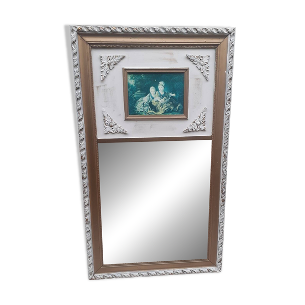 Miroir avec cadre très jolie