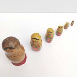Russian nesting dolls matryoshka