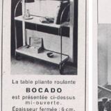 Table serving brand Bocado wood 50s