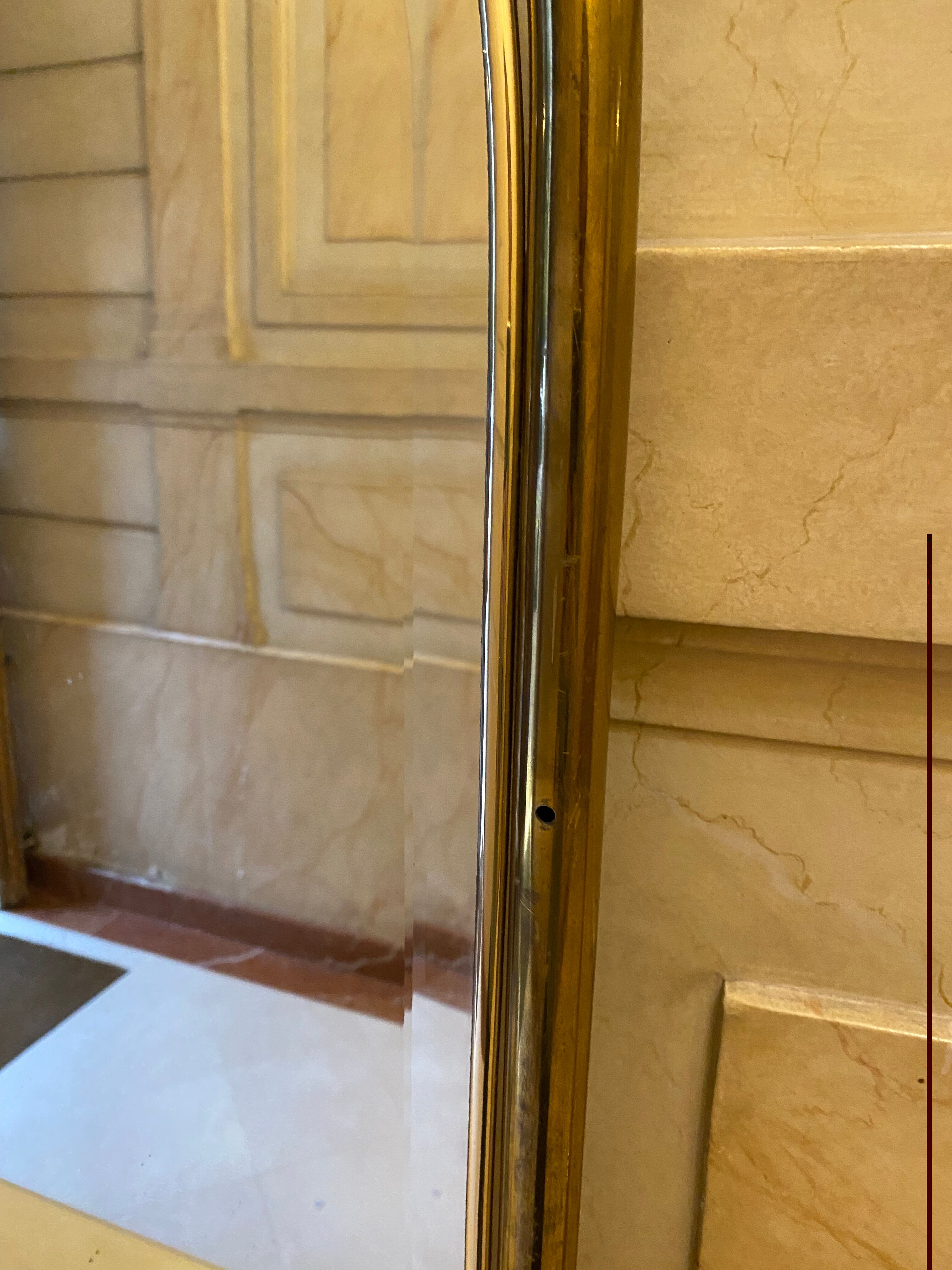 Beveled mirror, 90x57 cm