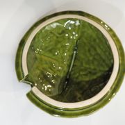 Vintage Cabbage-Shaped Tureen (Majolica/Barbotine)