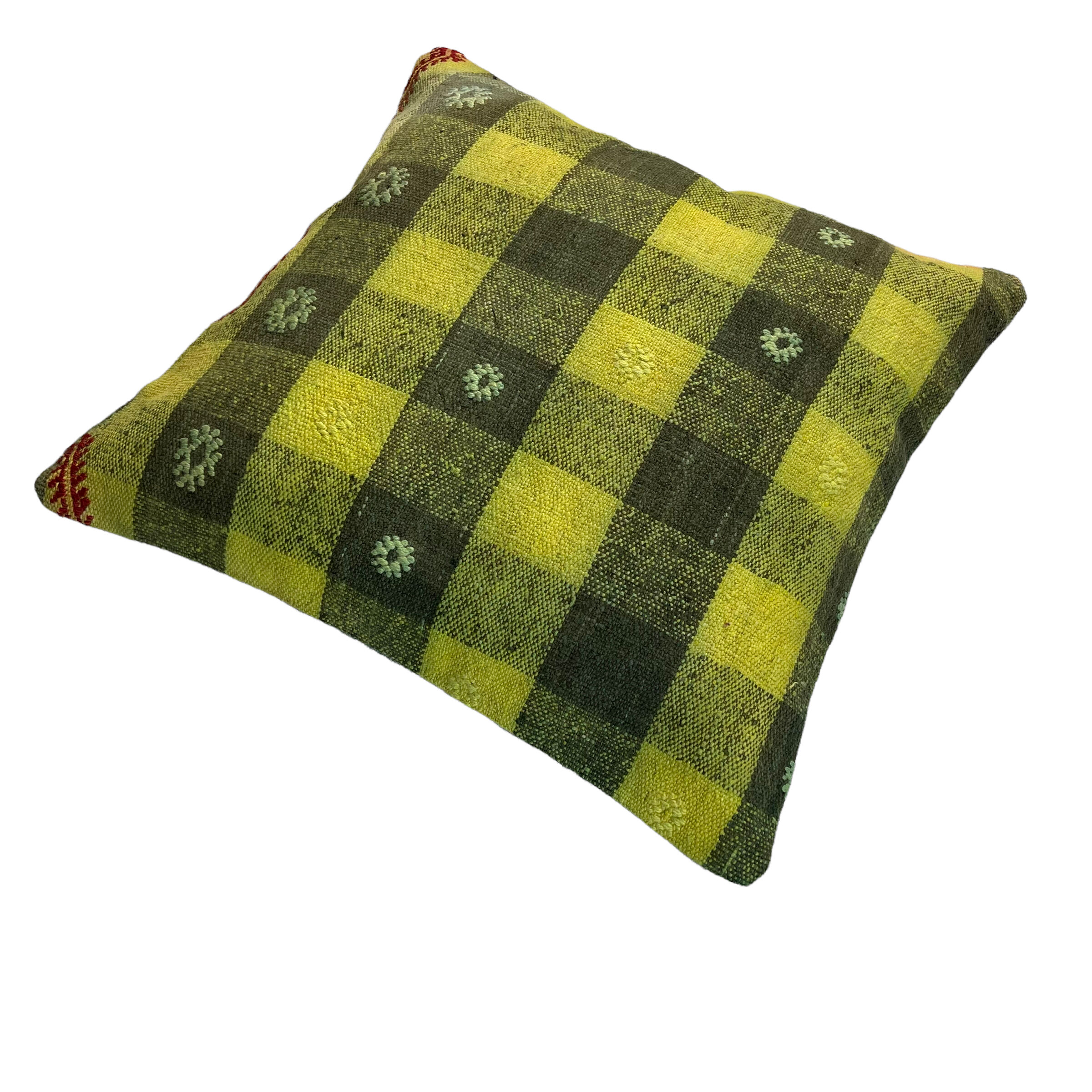 Turkish  kilim cushion cover , 45 x 45 cm