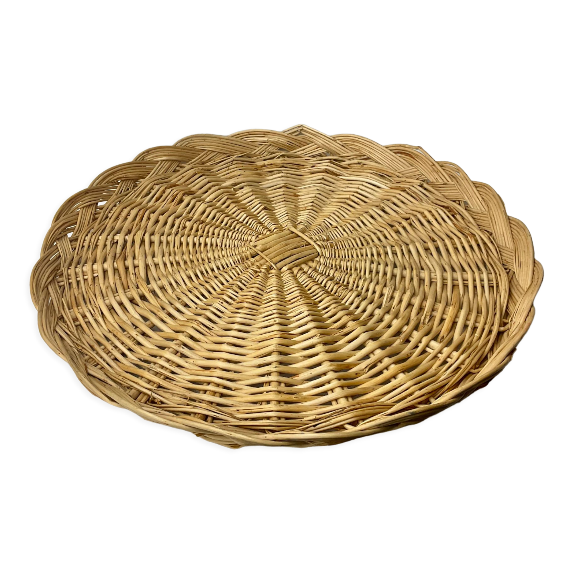 Wicker tray