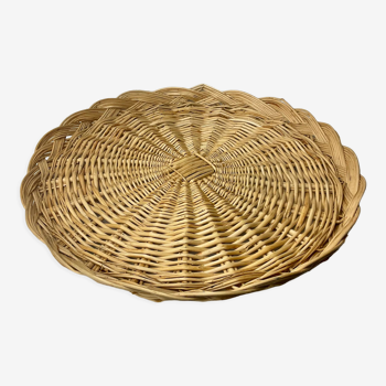 Wicker tray