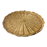 Wicker tray