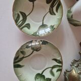 2 longwy art nouveau cups