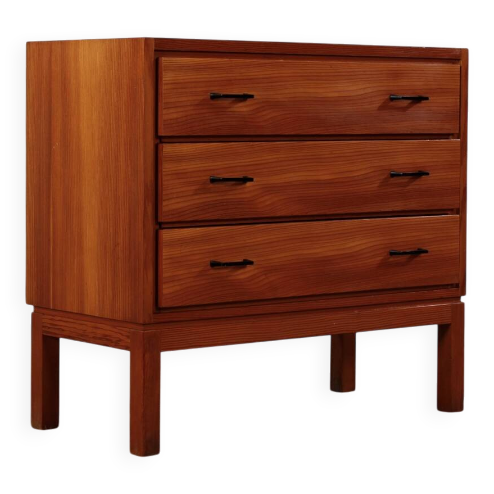 Vintage Schubladen Kommode Schrank Weichholz 60er