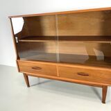 Vintage Jentique small display cabinet from the 1960s made of teak wood.
