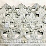 Zinc roof frieze