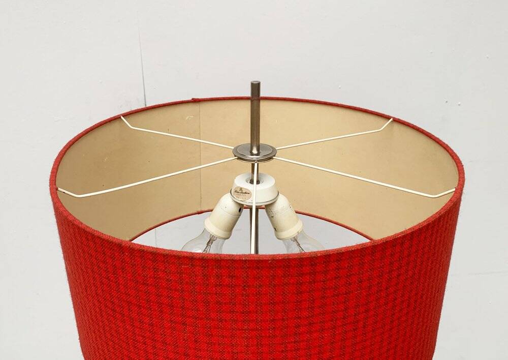 Mid-century German minimalist floor lamp by Kaiser Idell / Kaiser Leuchten.