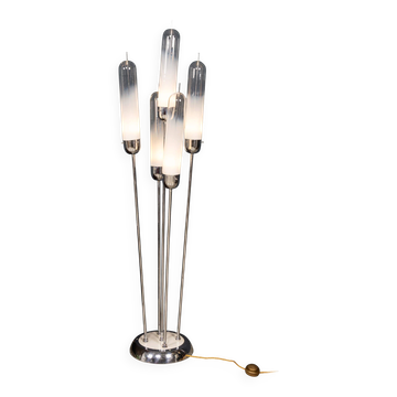 20thc italian five light murano glass lamp by carlo nason for mazzega c1970