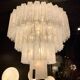 Grande suspension lustre verre Murano