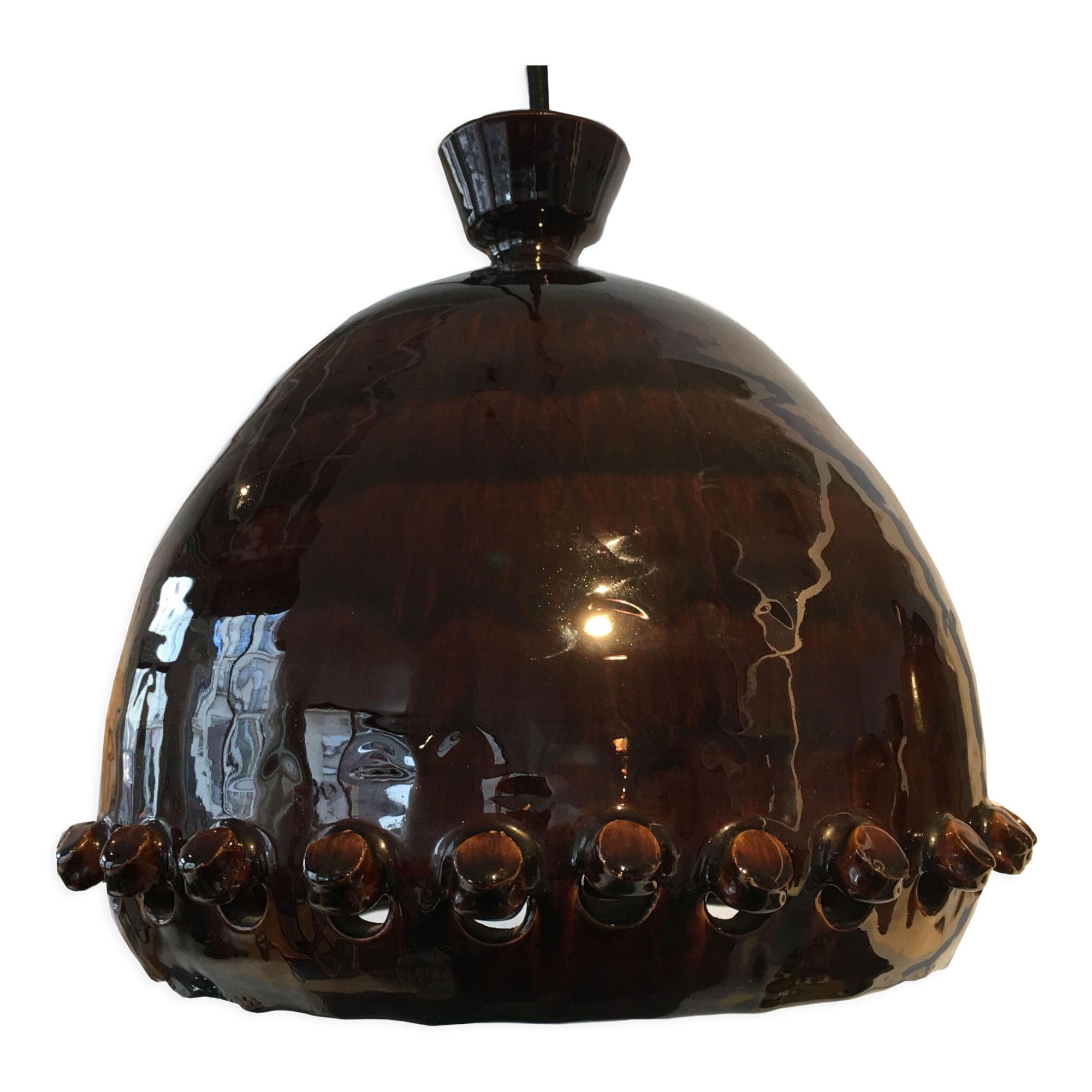 Ceramic pendant lamp Sigfred Munk, Denmark