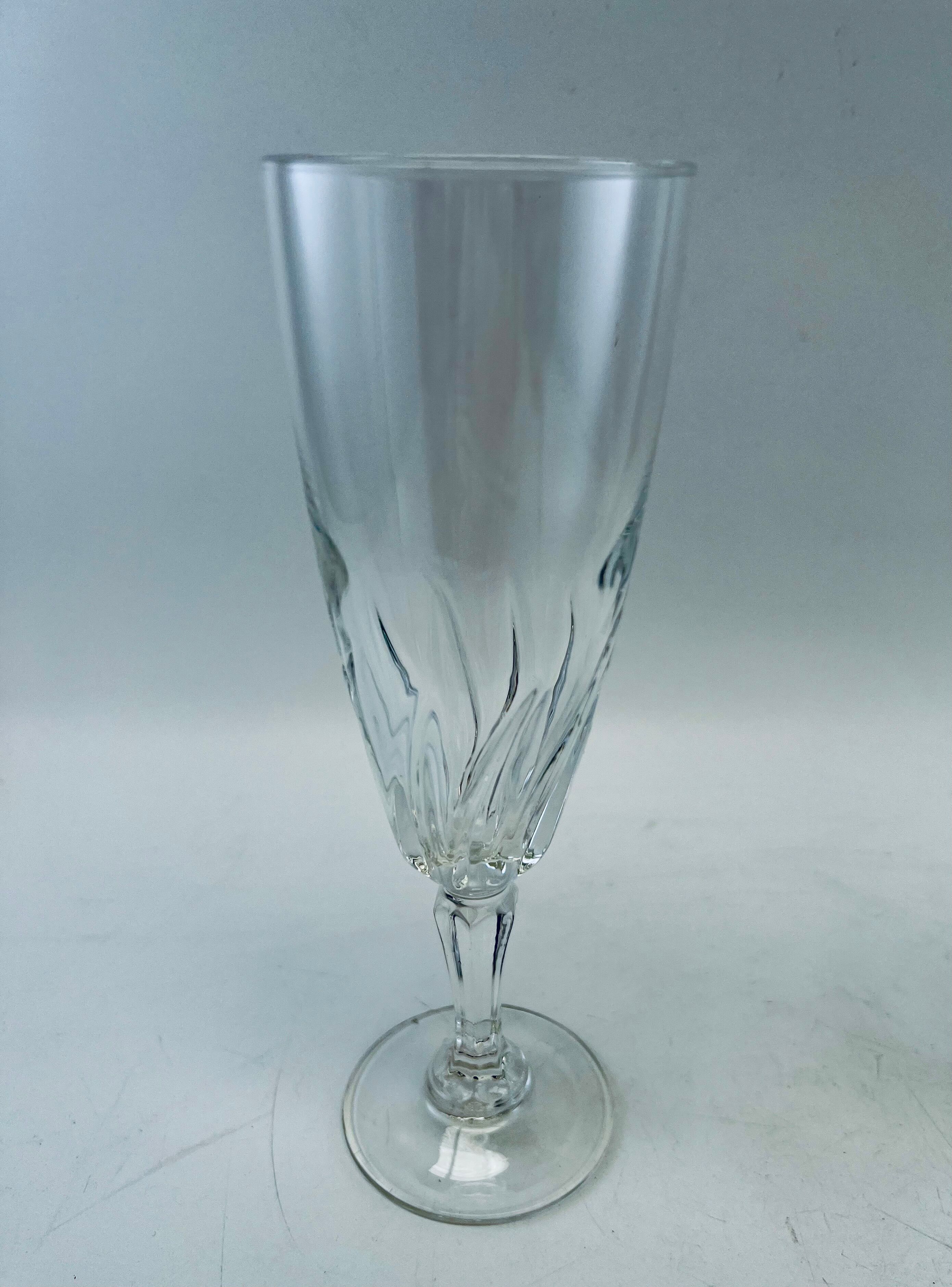4 glasses flutes champagne Luminarc Flamenco