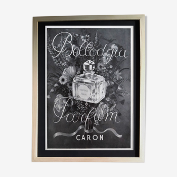 Publicité parfum " caron " 1930's