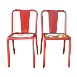 Paire de chaises Tolix