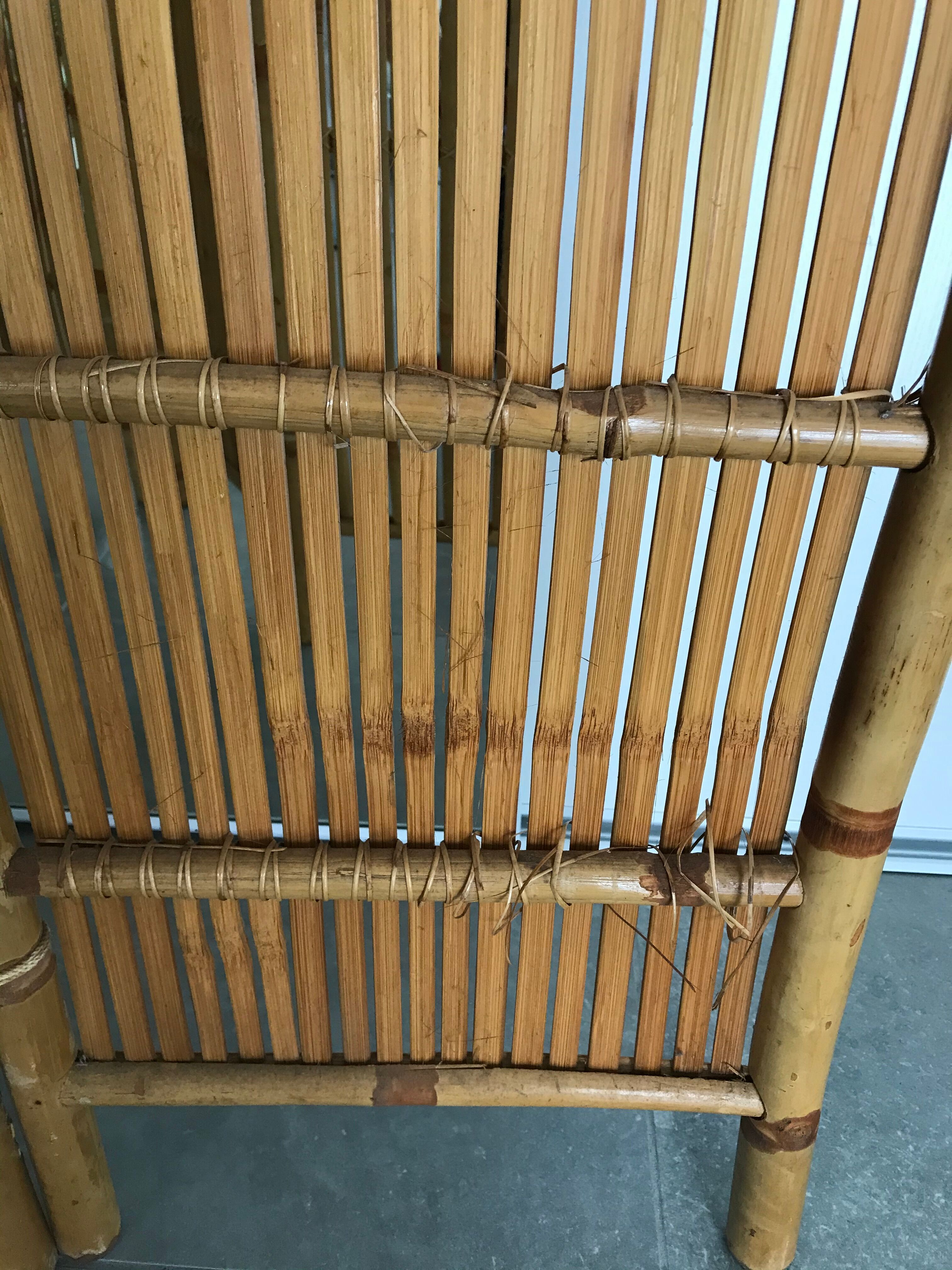 Bamboo screen 3 panels