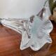 Pied de lampe en cristal 35cm