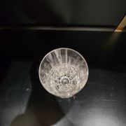 12 Saint-Louis Guernesey model champagne flutes in cut crystal