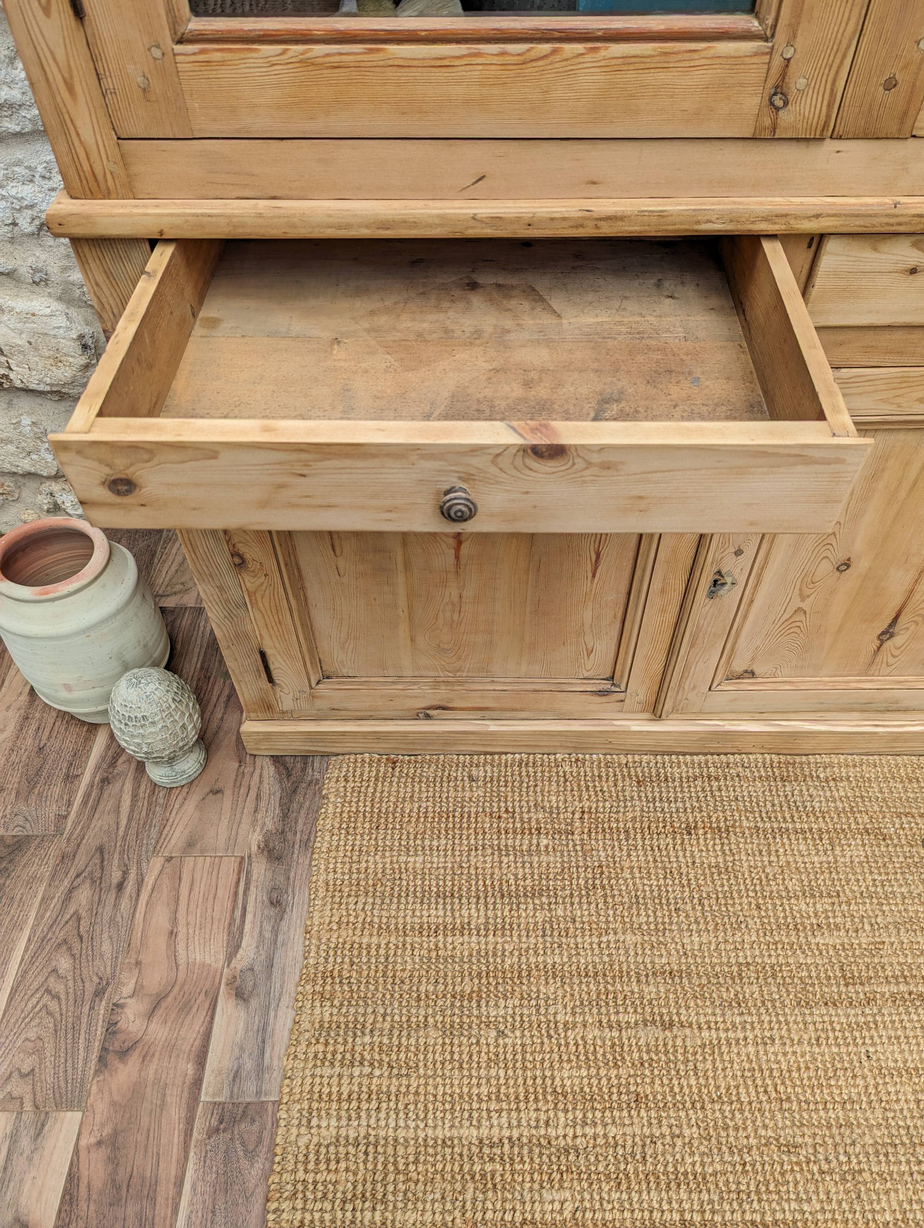 Old glazed furniture