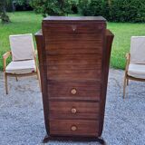 Art Deco secretary in mahogany 1930