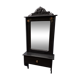 Mirror with Napoleon III shelf 41x90cm