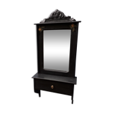 Mirror with Napoleon III shelf 41x90cm