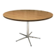 Round table chrome base 1970" vintage