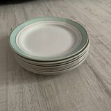 8 Luneville soup plates