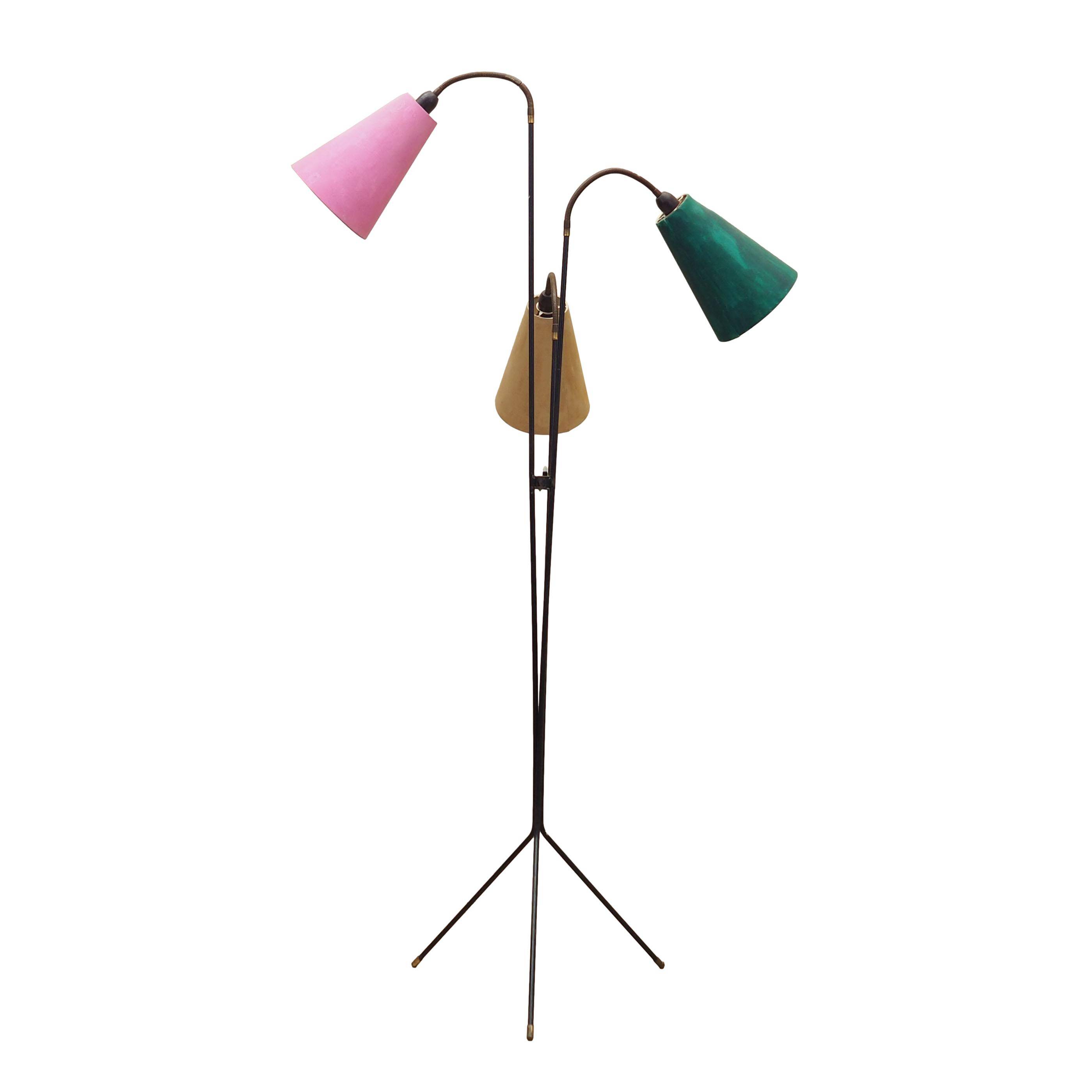 Floor lamp, Danish design, 1970s, production: Denmark