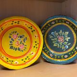 Assiettes en papier mâché Napoleon III