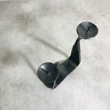 Modernist brutalist candle holder