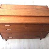 Coiffeuse scandinave en teck